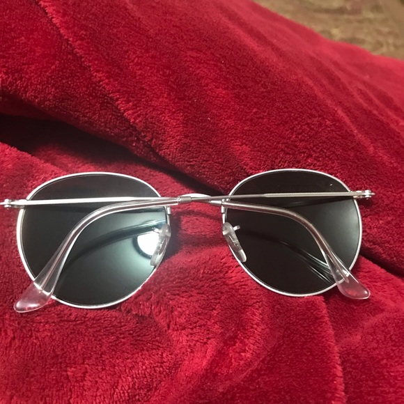 Rayban metal round unisex sun glasses